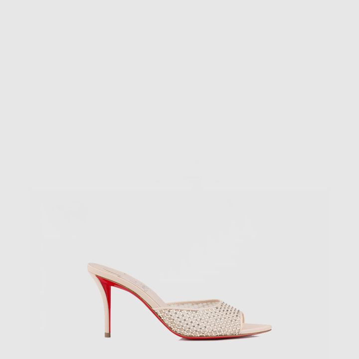 Apostropha Mule Mesh Strass